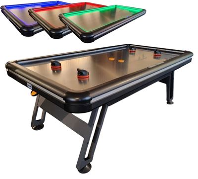 Airhockey TopTable Hyper LED/RVS