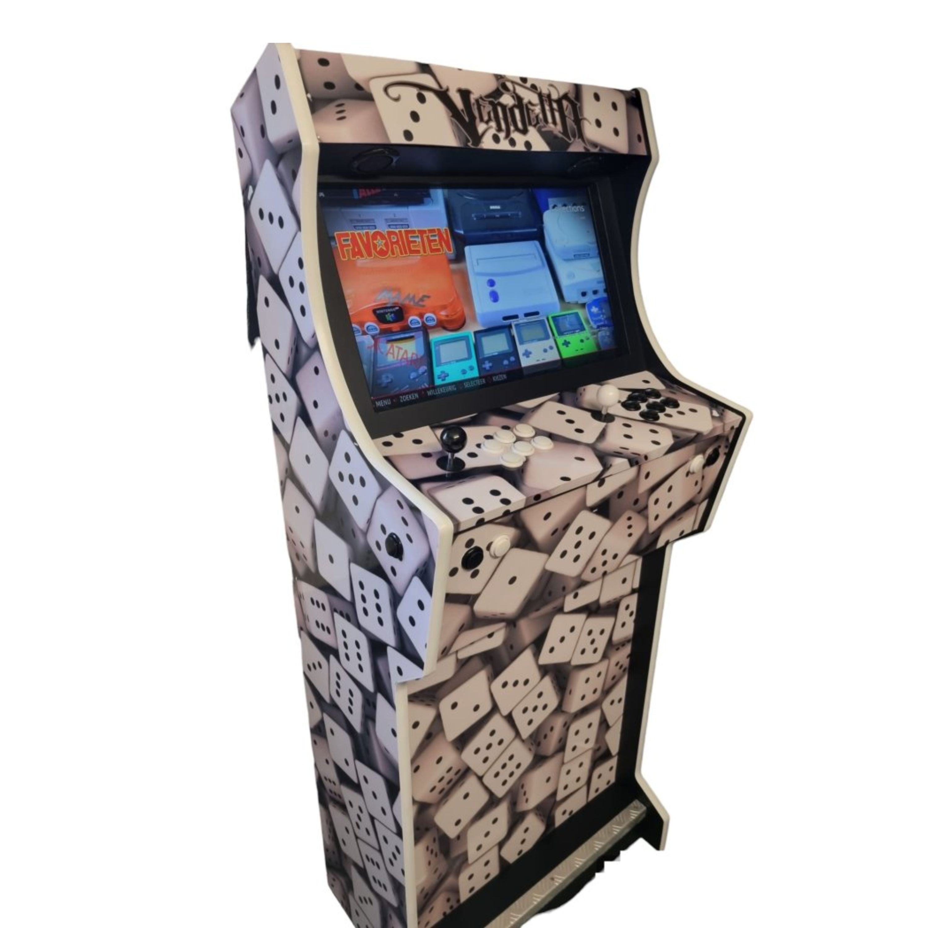 AK0001: Arcadekast Champion (eigen ontwerp mogelijk!) - Gratis levering