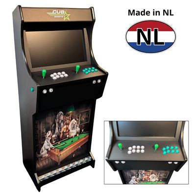 Arcadekast Champion 12000 Games (eigen ontwerp mogelijk!) - Gratis levering