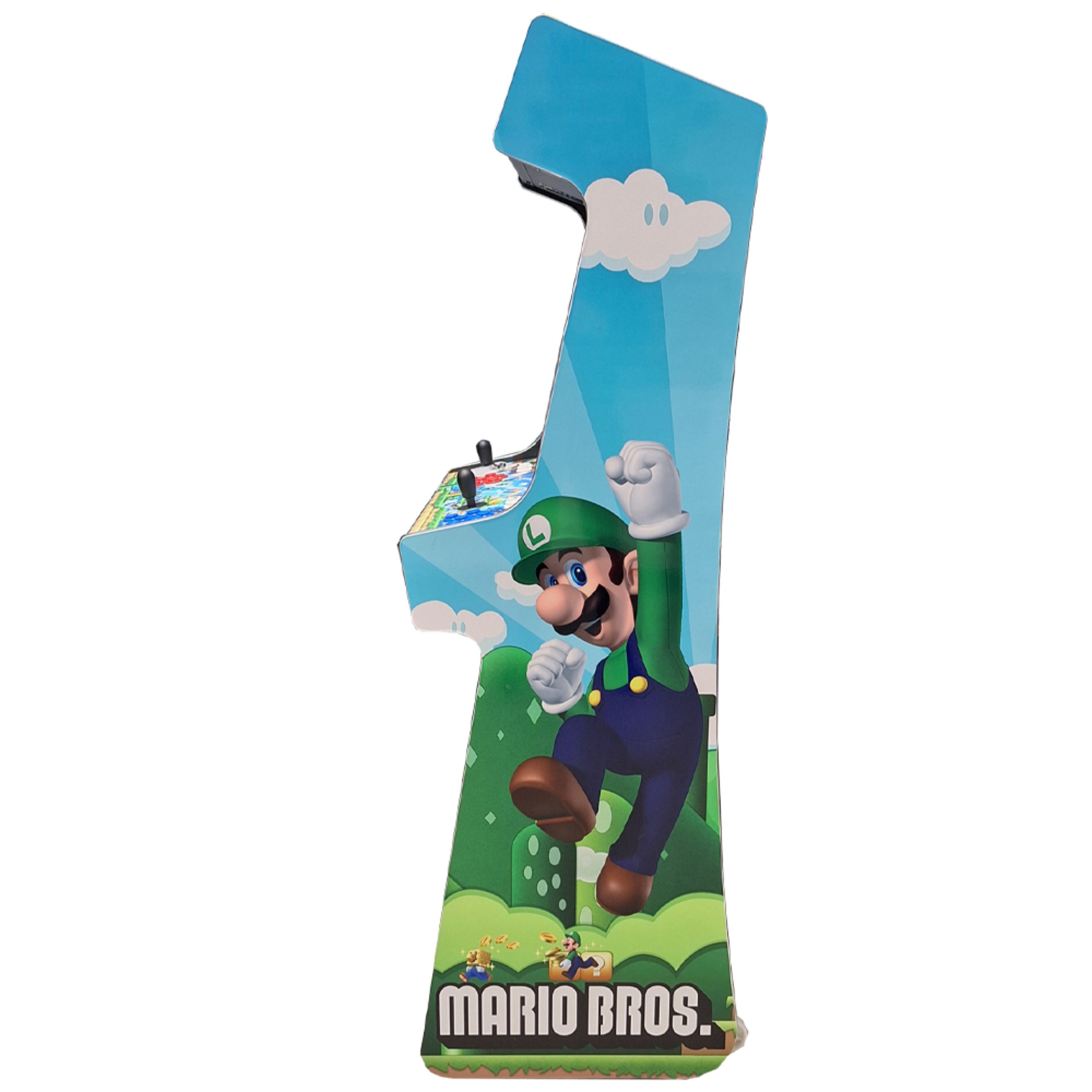 AK0003: Arcadekast Mario Bros 5000 Games - Gratis levering