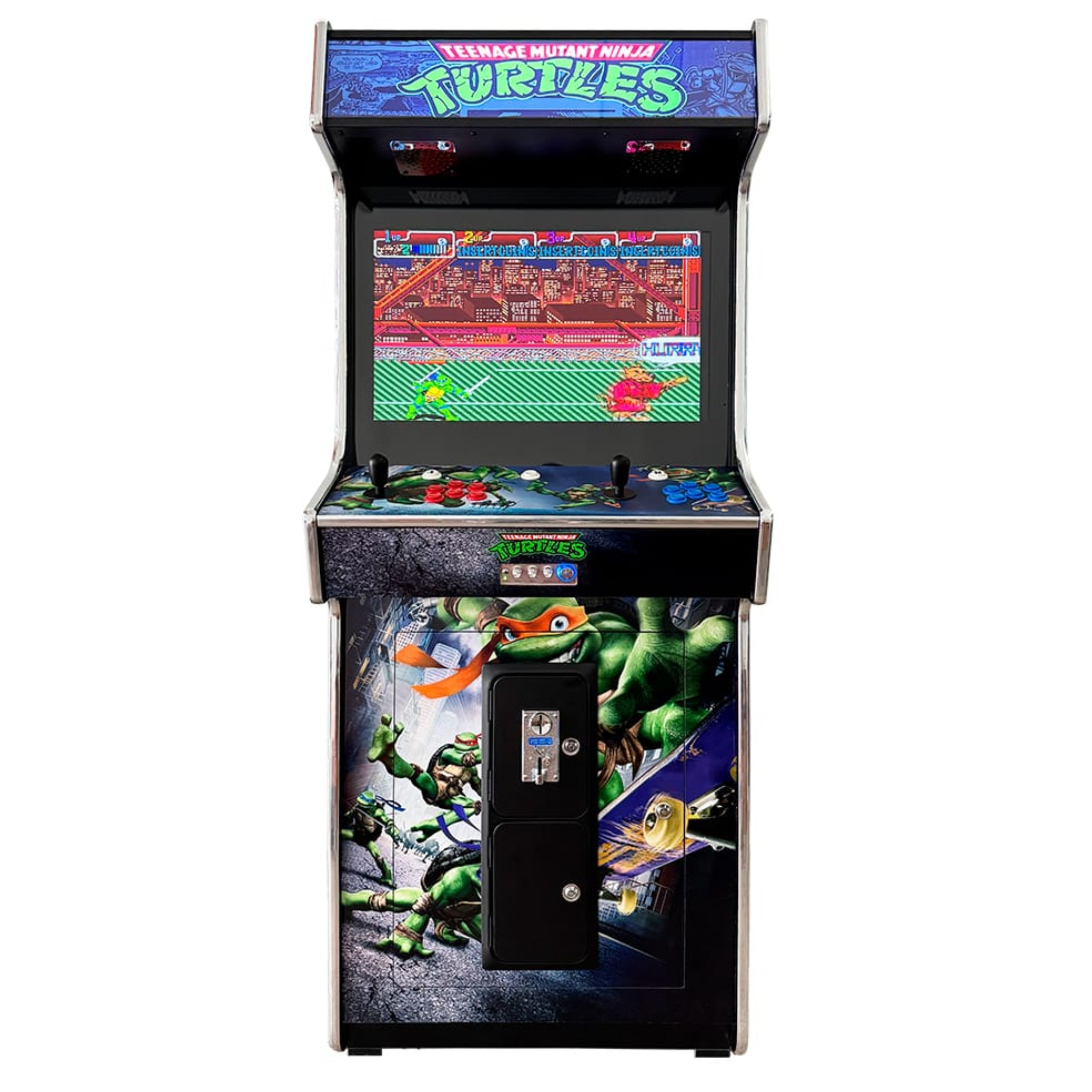 AK0004: Arcadekast Ninja Turtles 5000 Games - Gratis levering