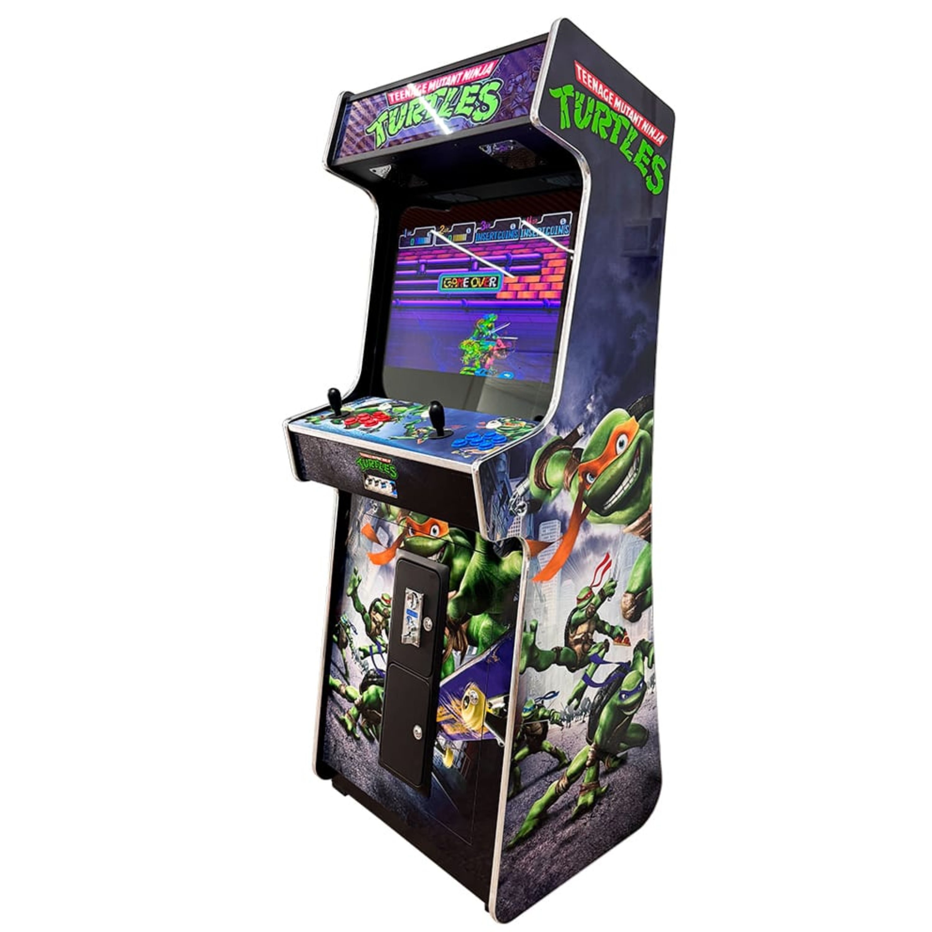 AK0004: Arcadekast Ninja Turtles 5000 Games - Gratis levering