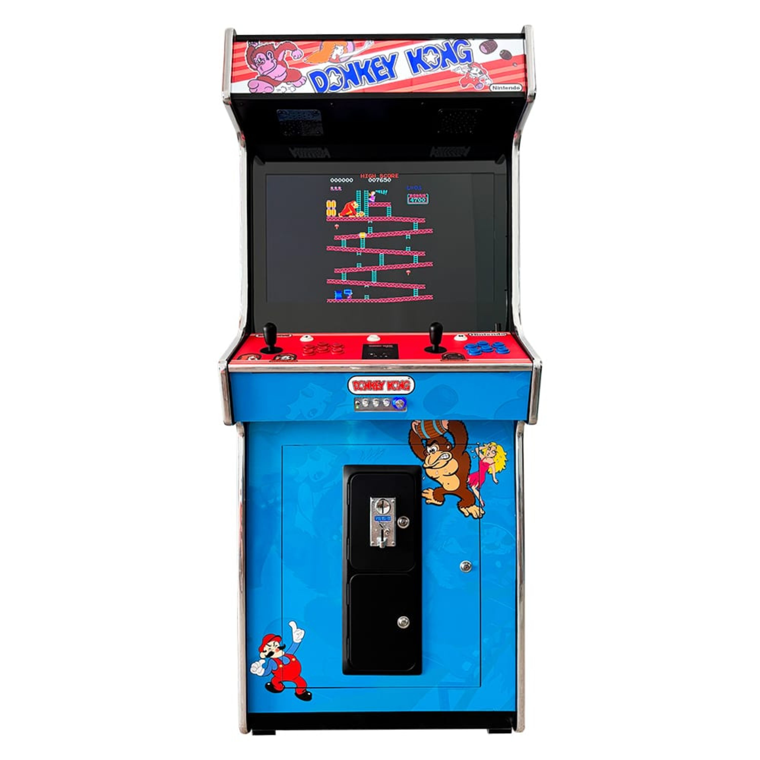 AK0005: Arcadekast Donkey Kong 5000 Games - Gratis levering