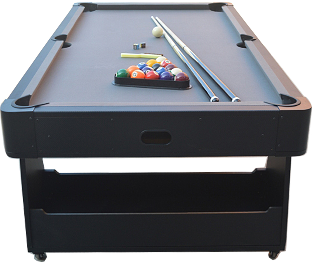 AS0035-GB: Airhockey/Pooltafel TopTable Twist Max 2-1 Mobile, Grey Black (schade) #4