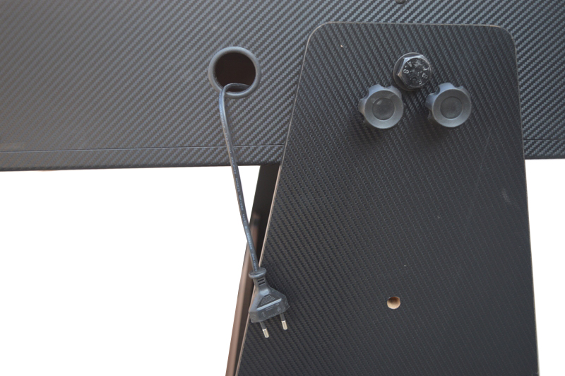 AS0035-GB: Airhockey/Pooltafel TopTable Twist Max 2-1 Mobile, Grey Black (schade) #5