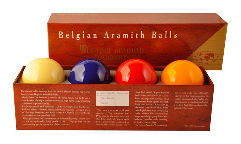 BA0432-T4: Super Aramith carambole ballen, 4-bal tournament  