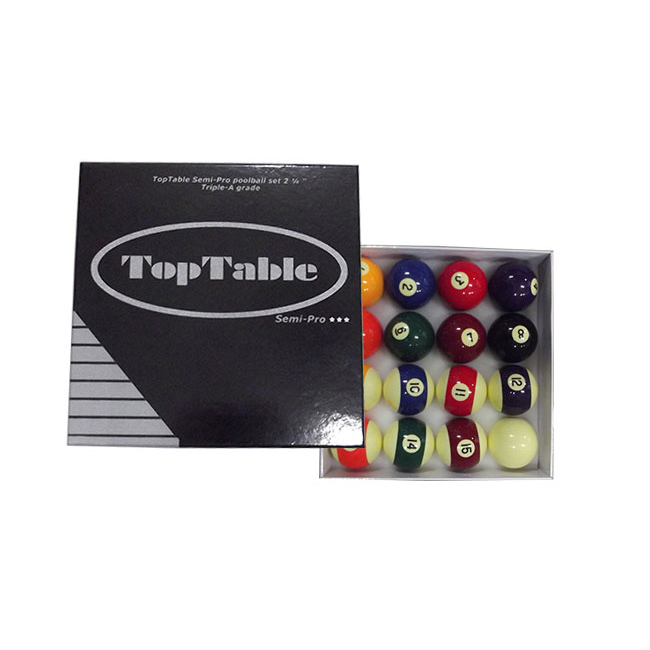 BA0451-3A: Poolballen TopTable Semi-Pro Triple A-Grade  57,2mm #1