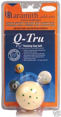 Aramith Q-tru trainingsbal 57,2mm