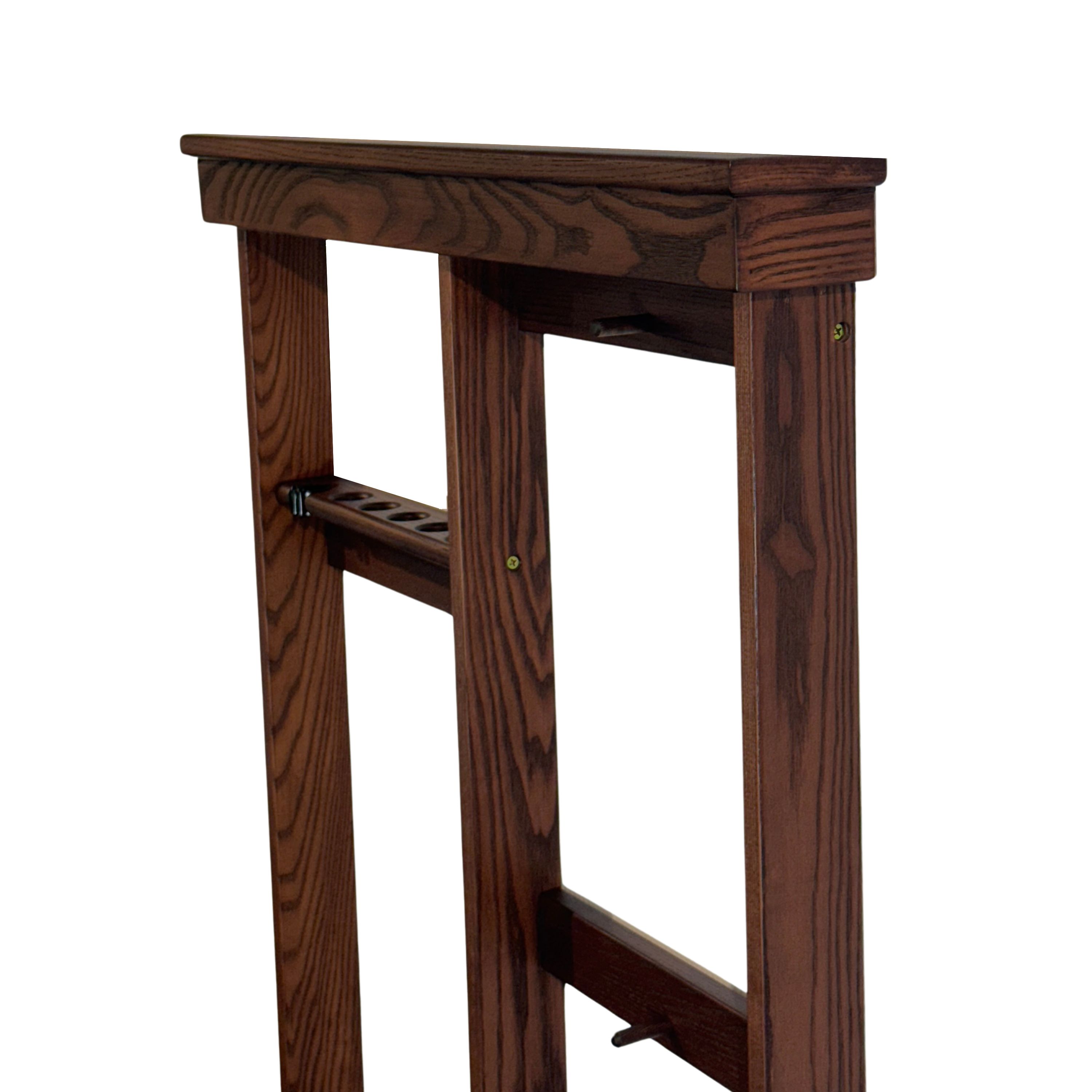 BA0814: Lexor Wand keu rek De Luxe, Dark Oak #4