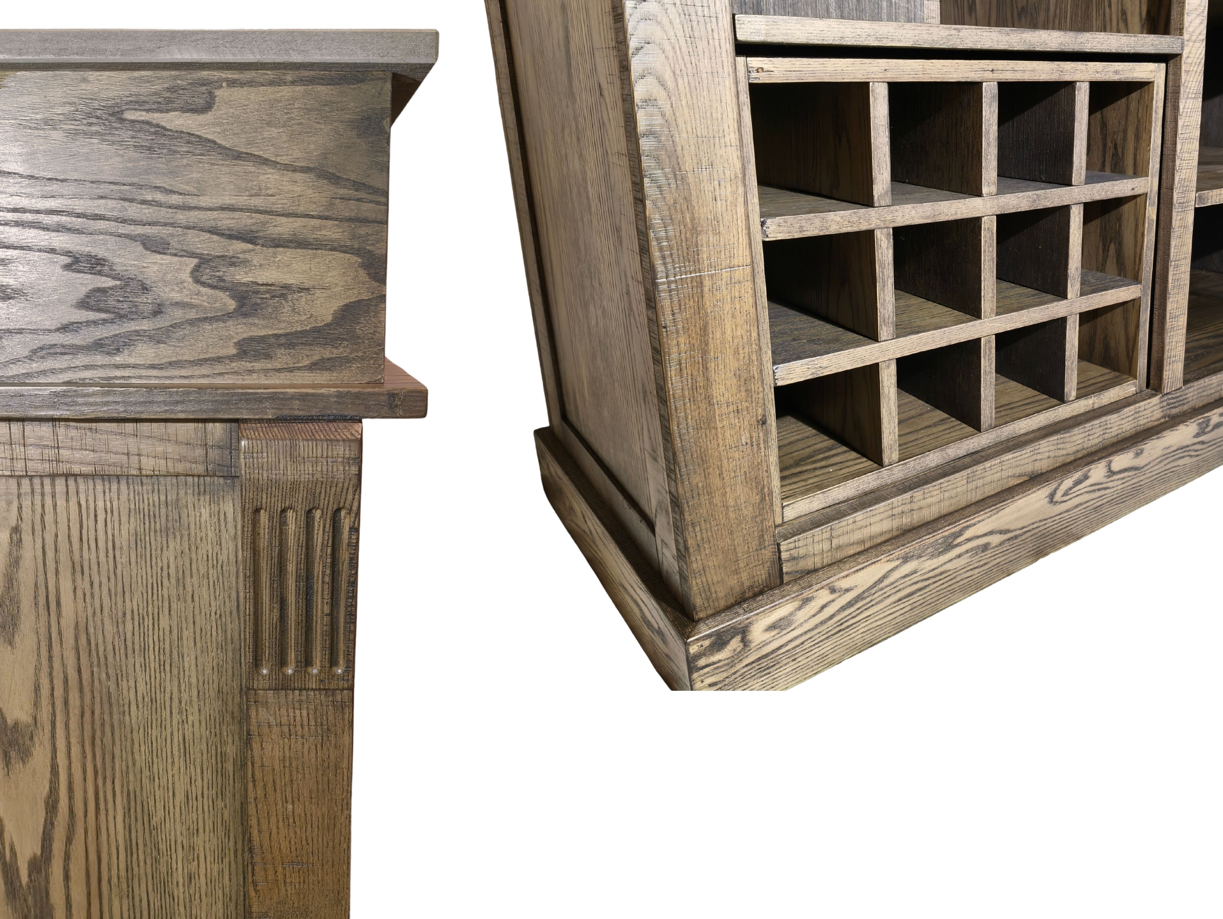 BM0101: Lexor Bar Vintage Oak - Wood Collection  #7