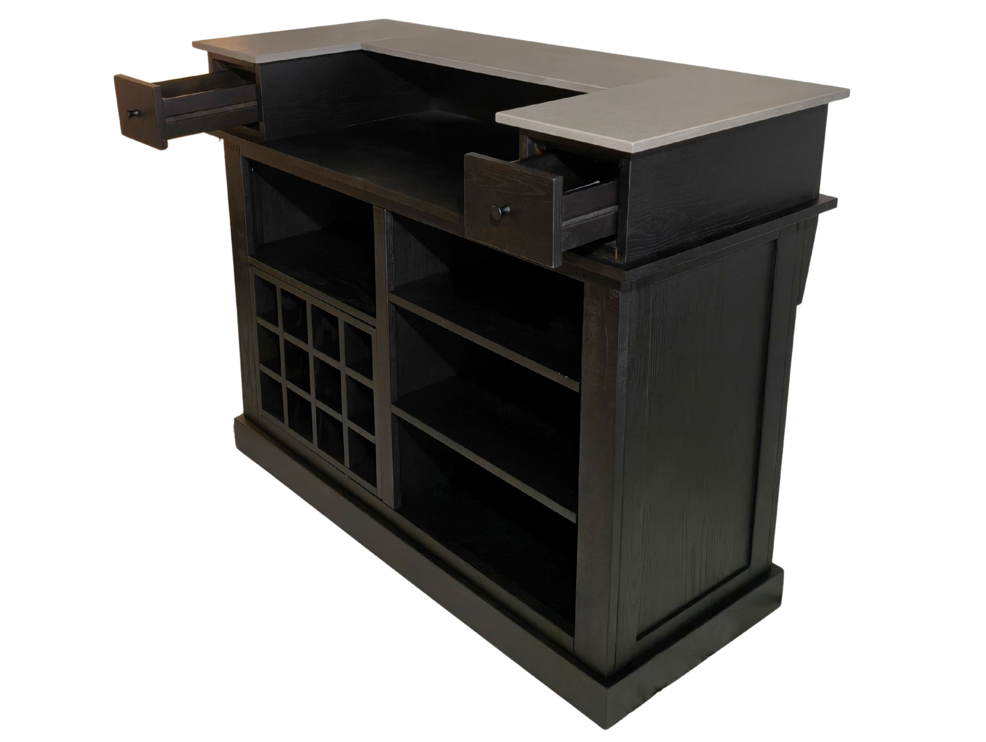 BM0102: Lexor Bar Blk Oak - Wood Collection  #2