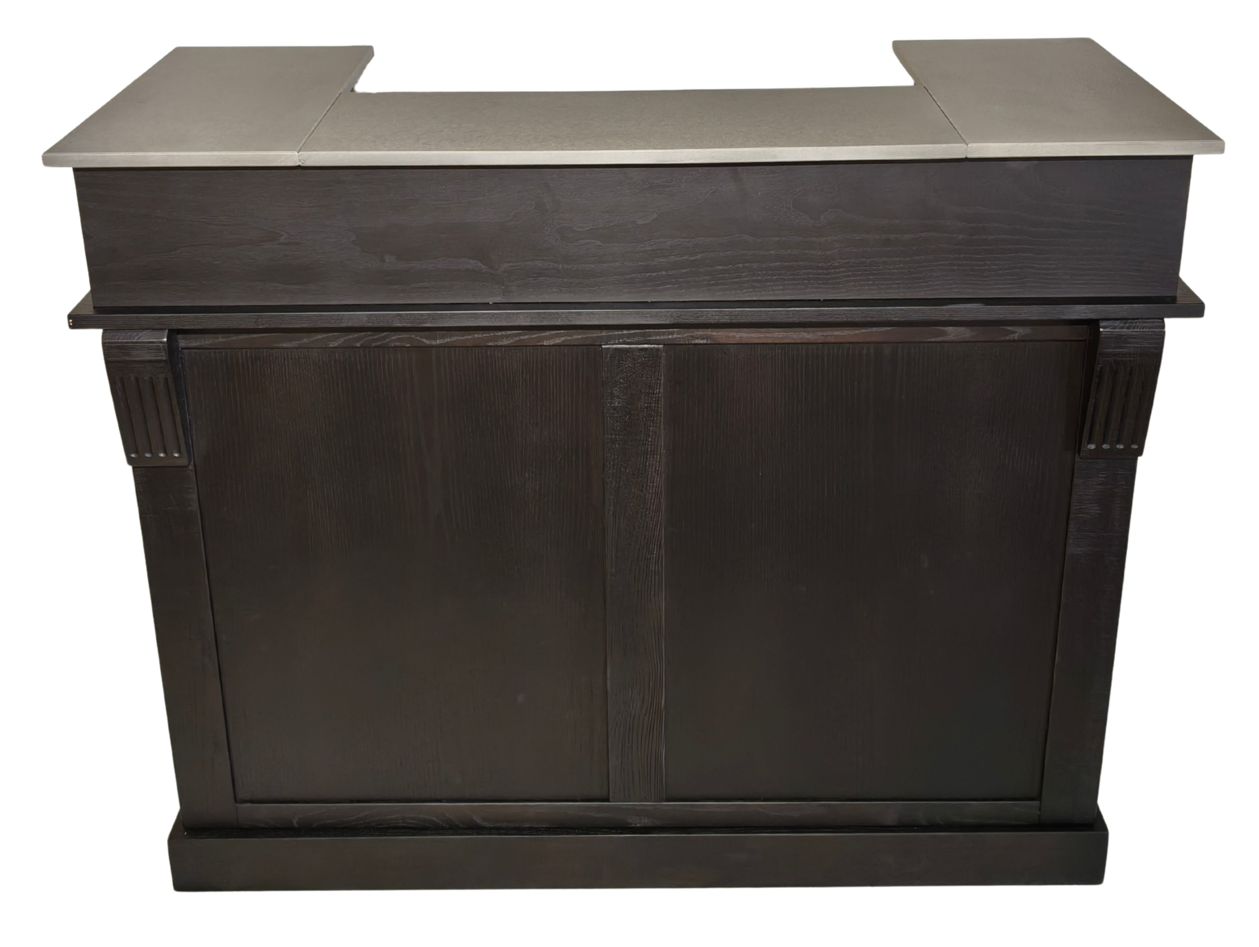 BM0102: Lexor Bar Blk Oak - Wood Collection  #3