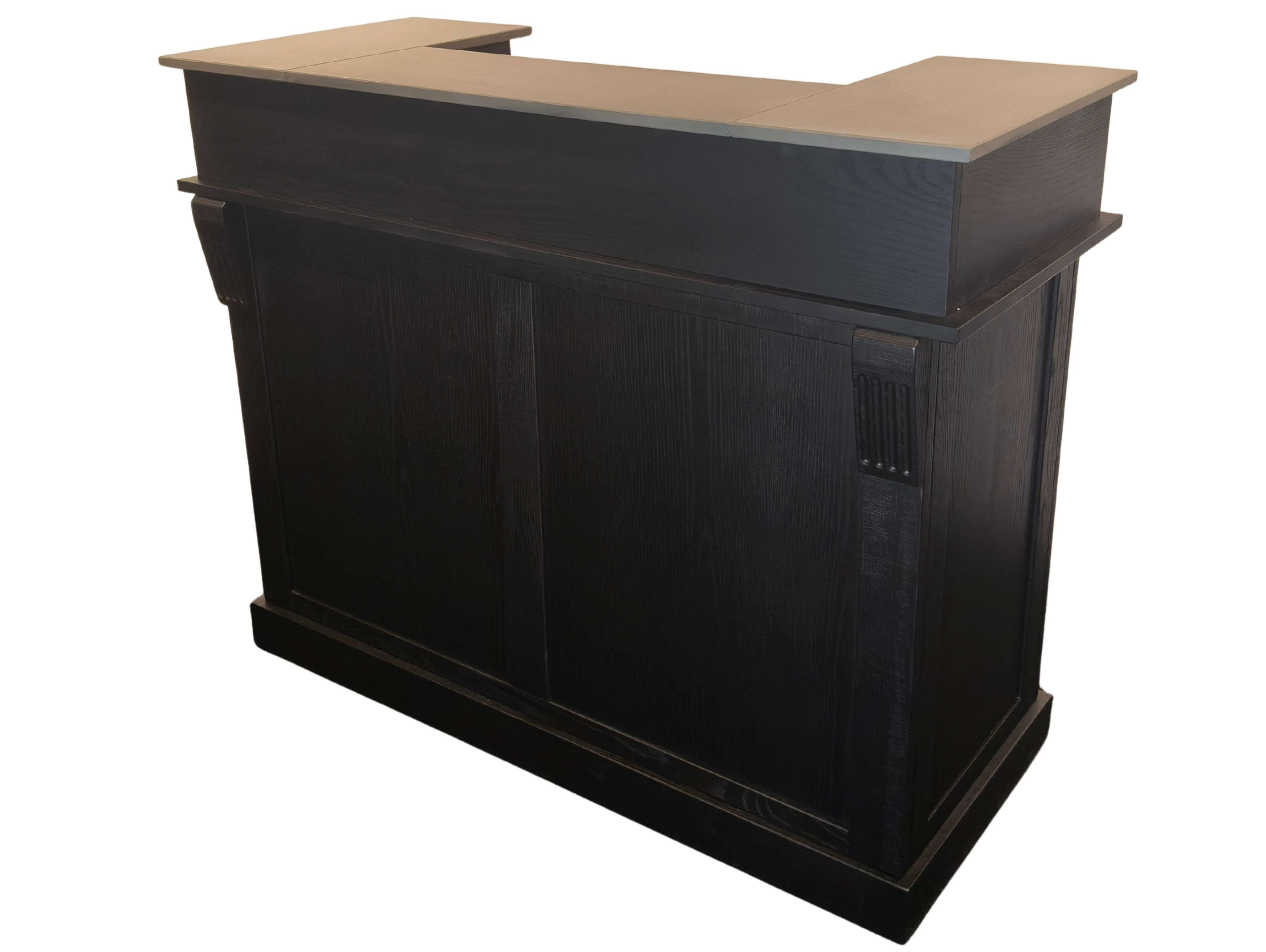 BM0102: Lexor Bar Blk Oak - Wood Collection  #1