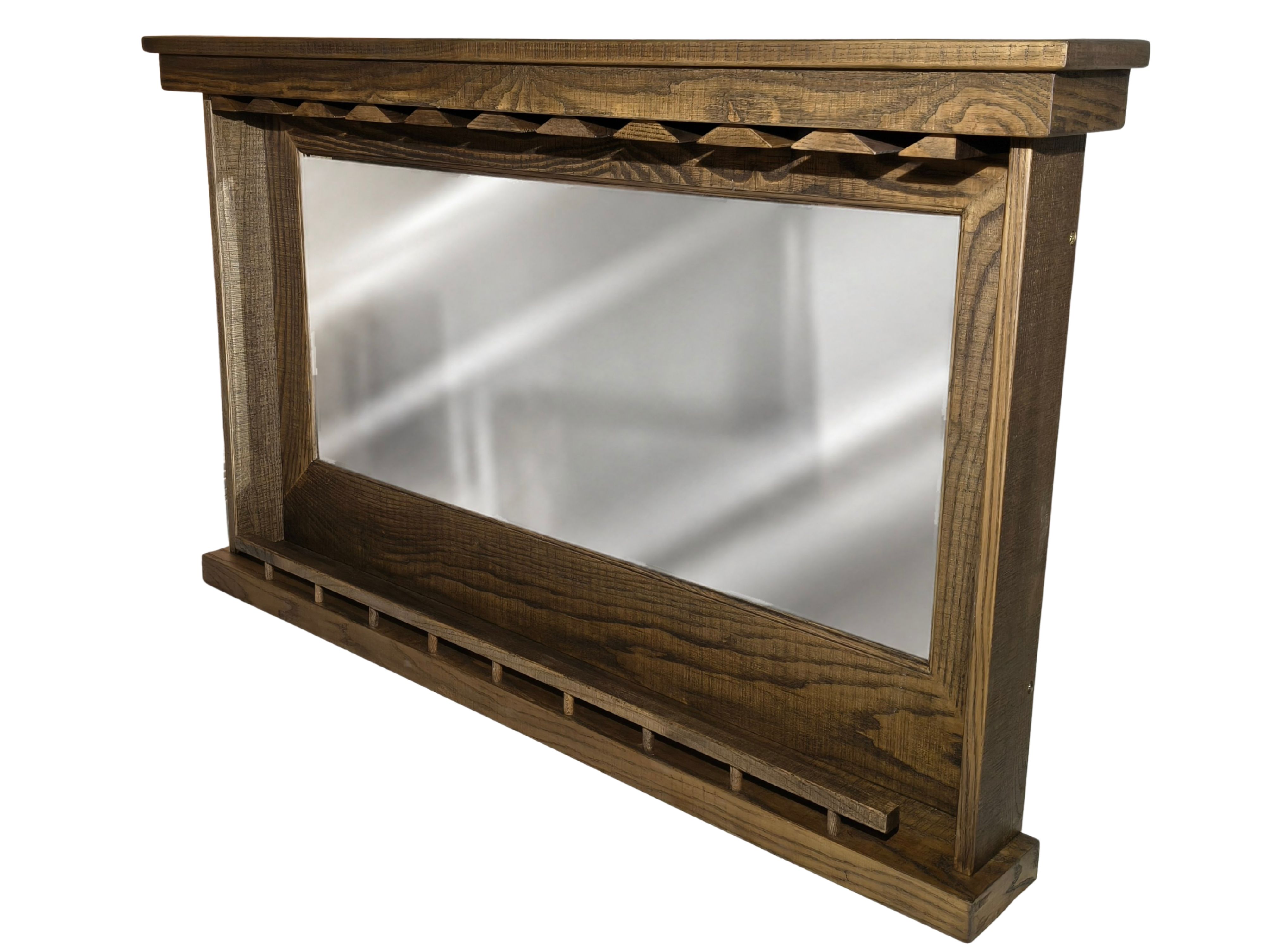 BM0104: Lexor Mirror Vintage Oak - Wood Collection  #3