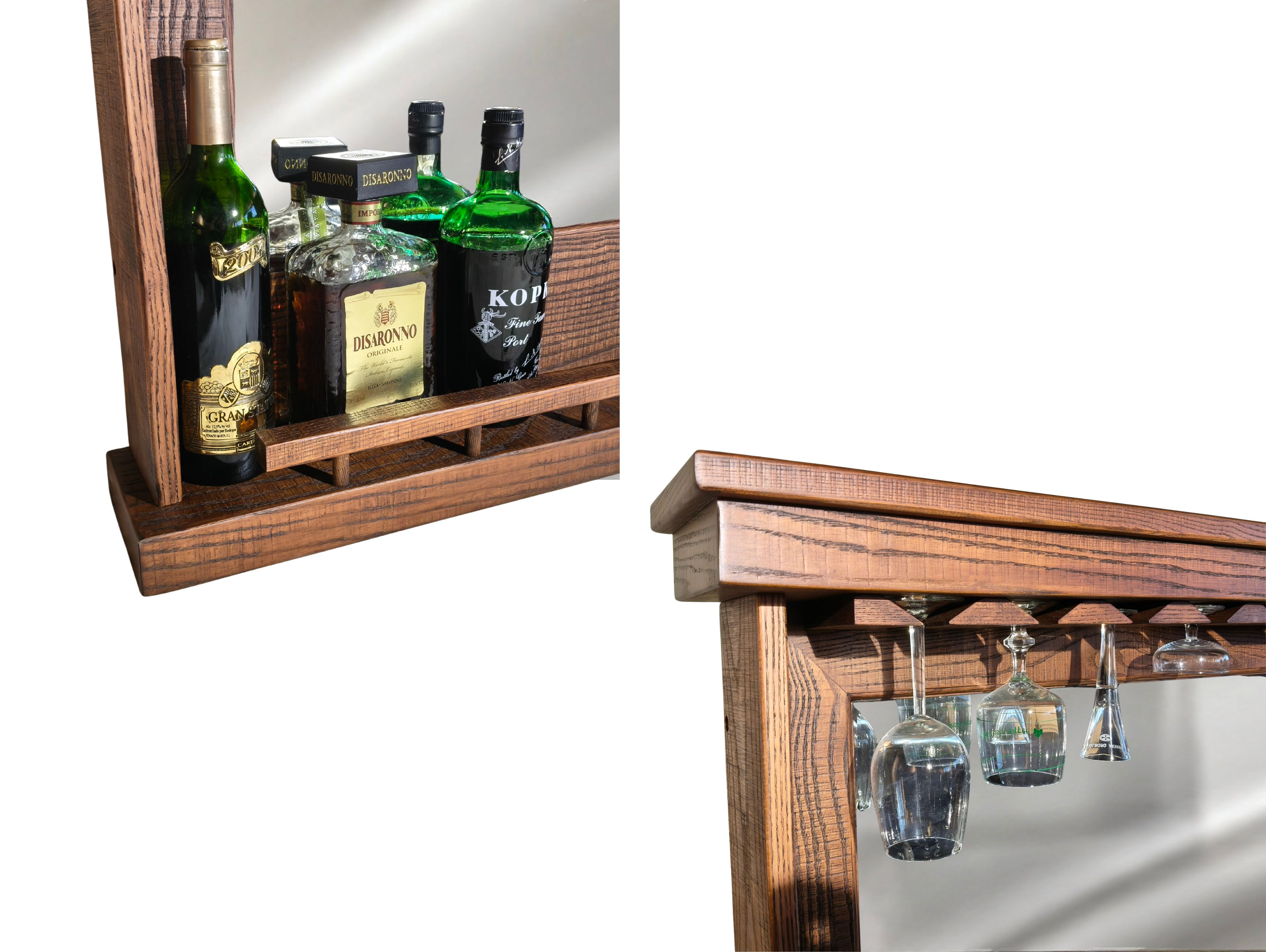 BM0106: Lexor Mirror Dark Oak - Wood Collection  #2