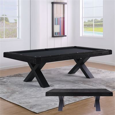 Lexor Dinner Xoon Blk oak - multi cushion