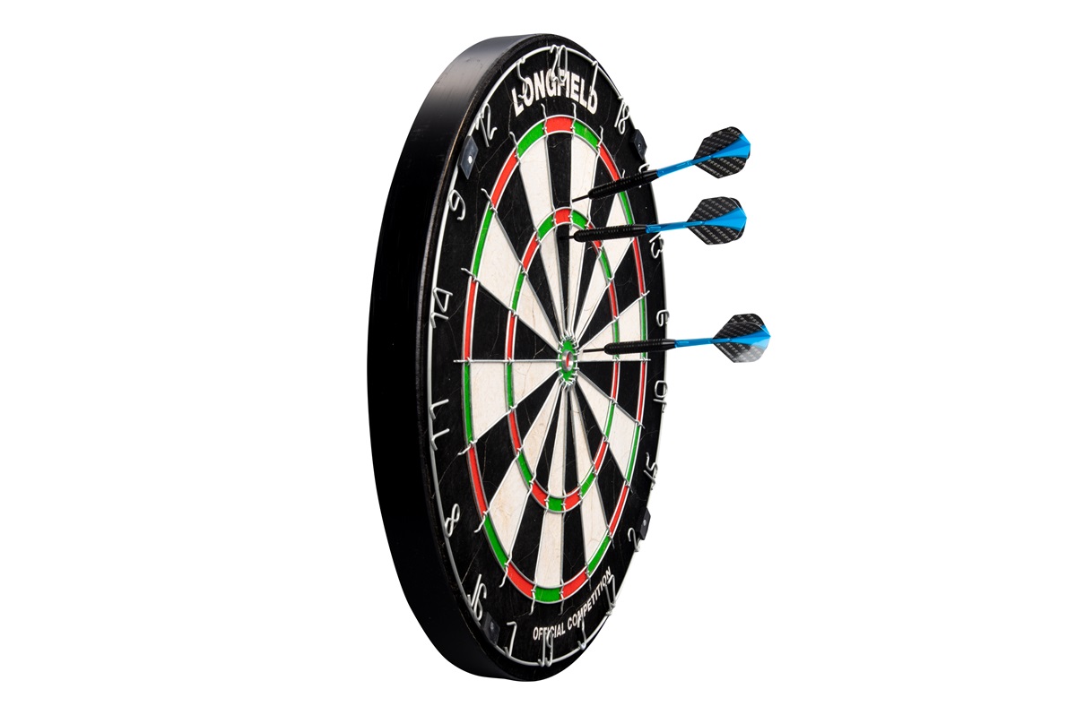 DA0208: Steeltip darts Black Knight, black coated barrel 23  #4