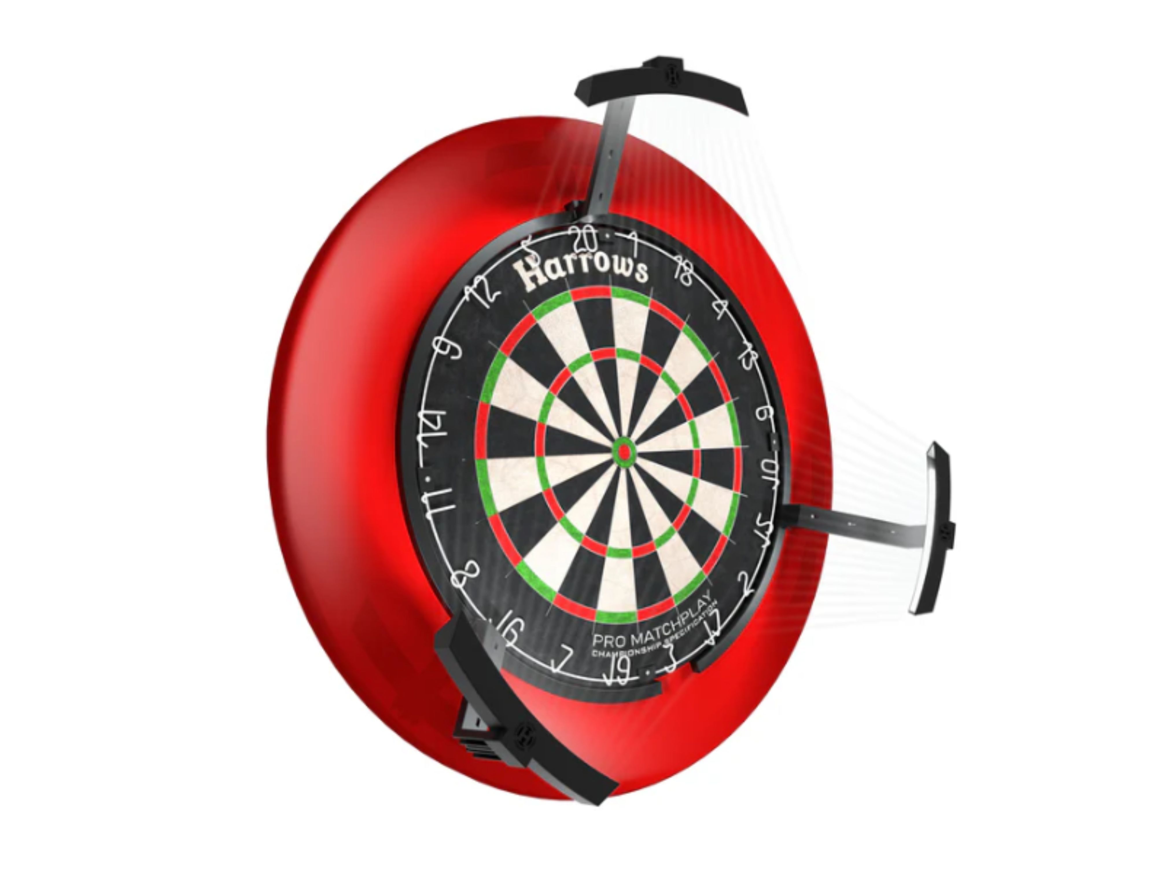 DA0864: Winmau Trilight LED-verlichting - dartbord