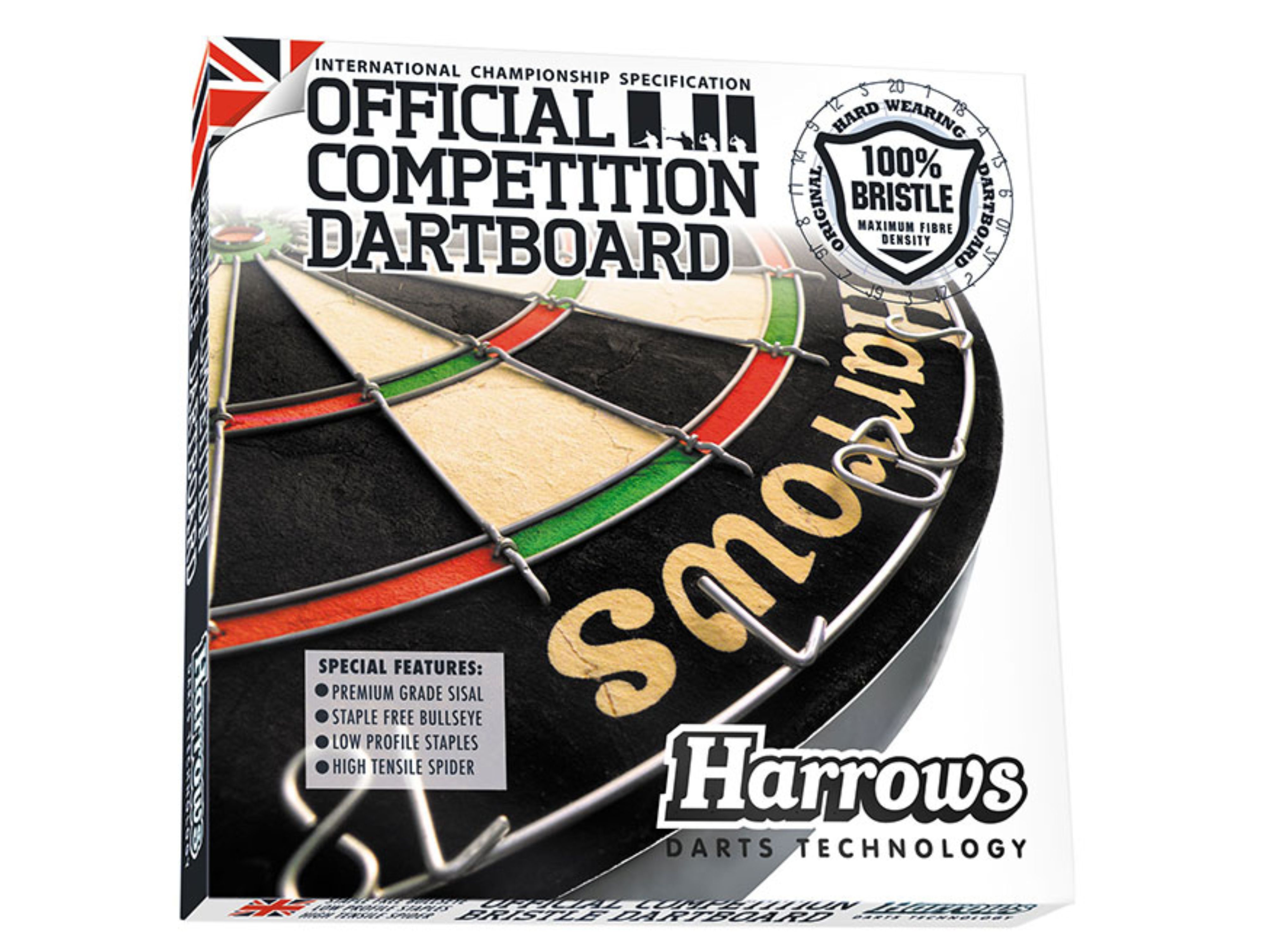 DA1001: Official Competition Bristle dartbord