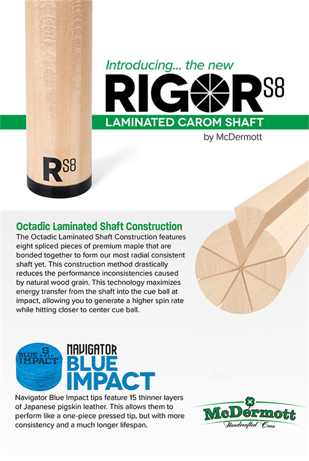 Raymond Ceulemans HQ-71 RS8 11,75mm Male Wood Joint