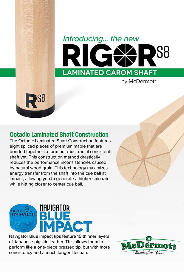 KA0710-M: Raymond Ceulemans HQ-71 RS8 11,75mm Male Wood Joint #1