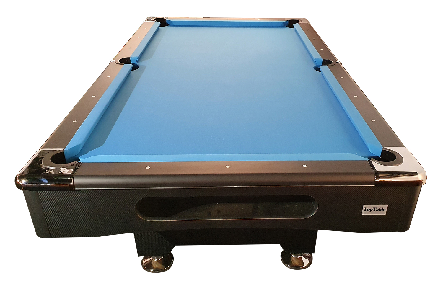PC0043-9: Pooltafel TopTable Break Tournament-Carbon 9ft - laatste kans