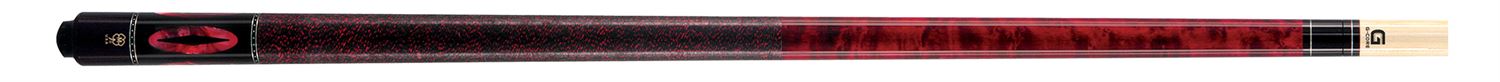 McDermott G212 Burgundy/inlay pool Gewicht: 19Oz