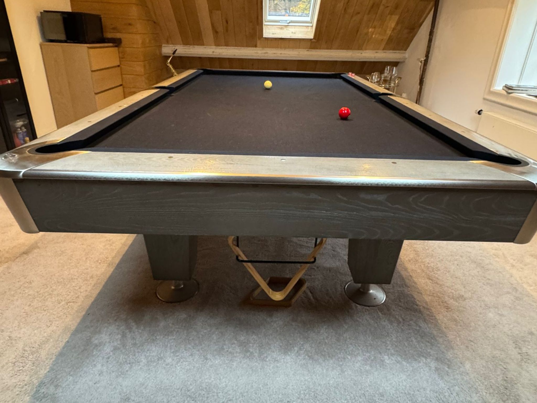 PO0310: Occasion pooltafel Lexor X-treme Wood-Steel 9ft #2