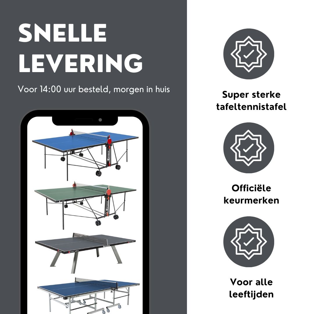TC0274: Tafeltennistafel Outdoor SPONETA S 4-70 e grijs"Gratis levering + beschermhoes"