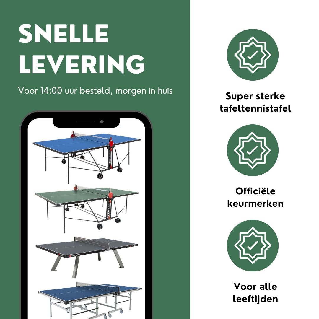 TC0278: Tafeltennistafel Outdoor SPONETA S 5-72 e groen "Gratis levering"