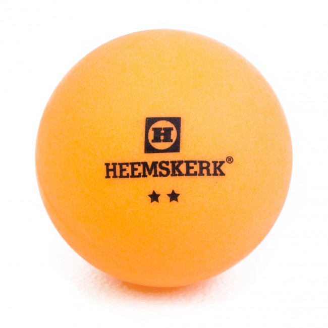 TC0739-5: Tafeltennis ballen Heemskerk Bronze 1 ster 6 stuks oranje #2