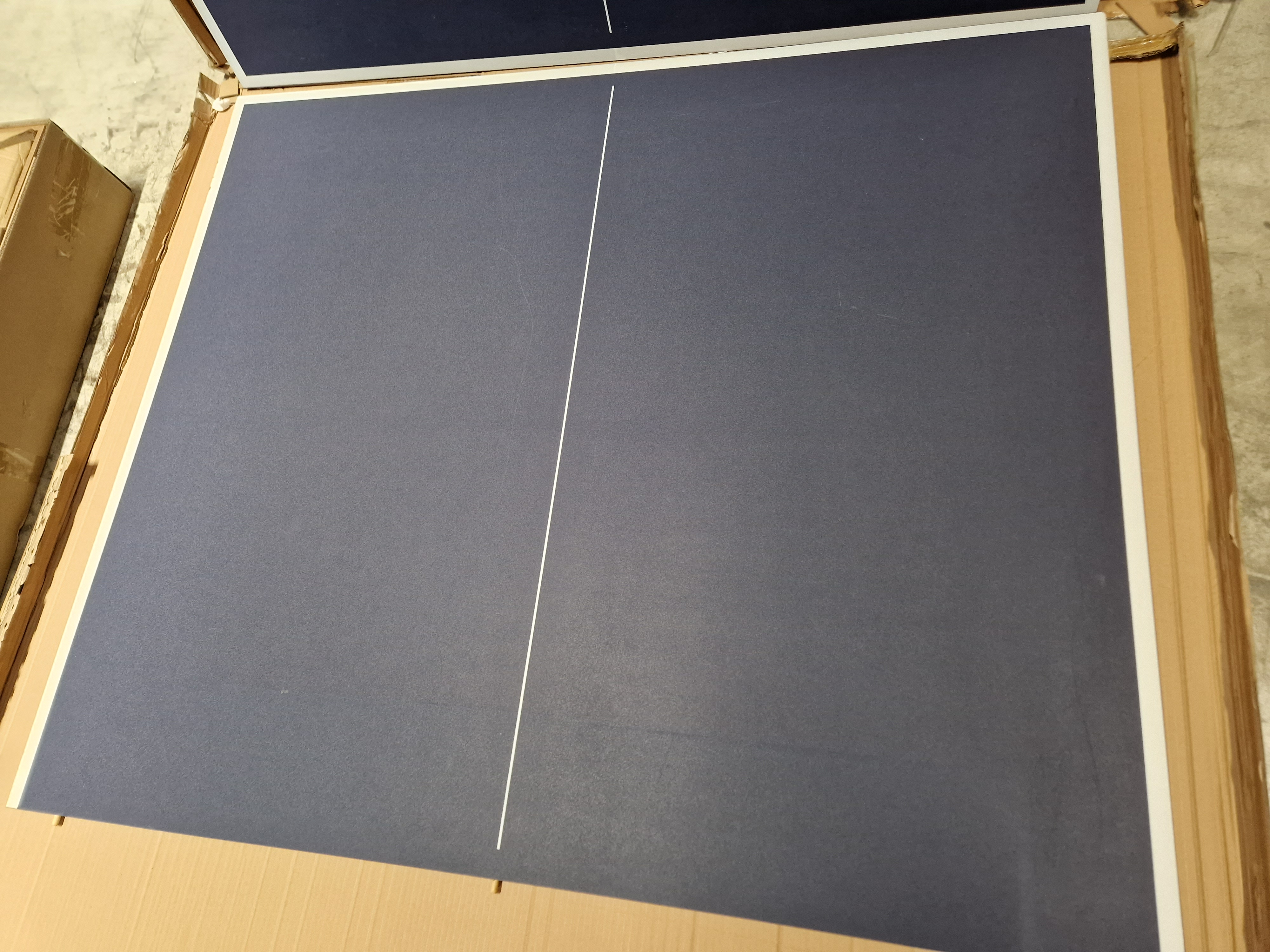TO0530-B: 2e kans (enkel afhalen!) Tafeltennis/Hobby Conversiontop 2-delig 7ft incl. acc.
