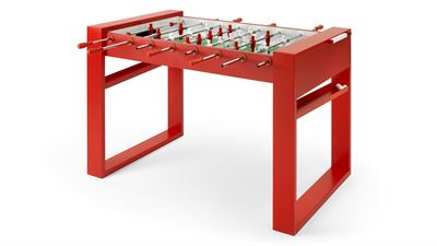  FAS Design Voetbaltafel Tour'65 Rood Gratis Levering