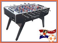 Voetbaltafel TopTable Competition Pro ***  Formica/Metal Line/Molded players, Blck - gratis verzending + 3st. oranje balletjes 
