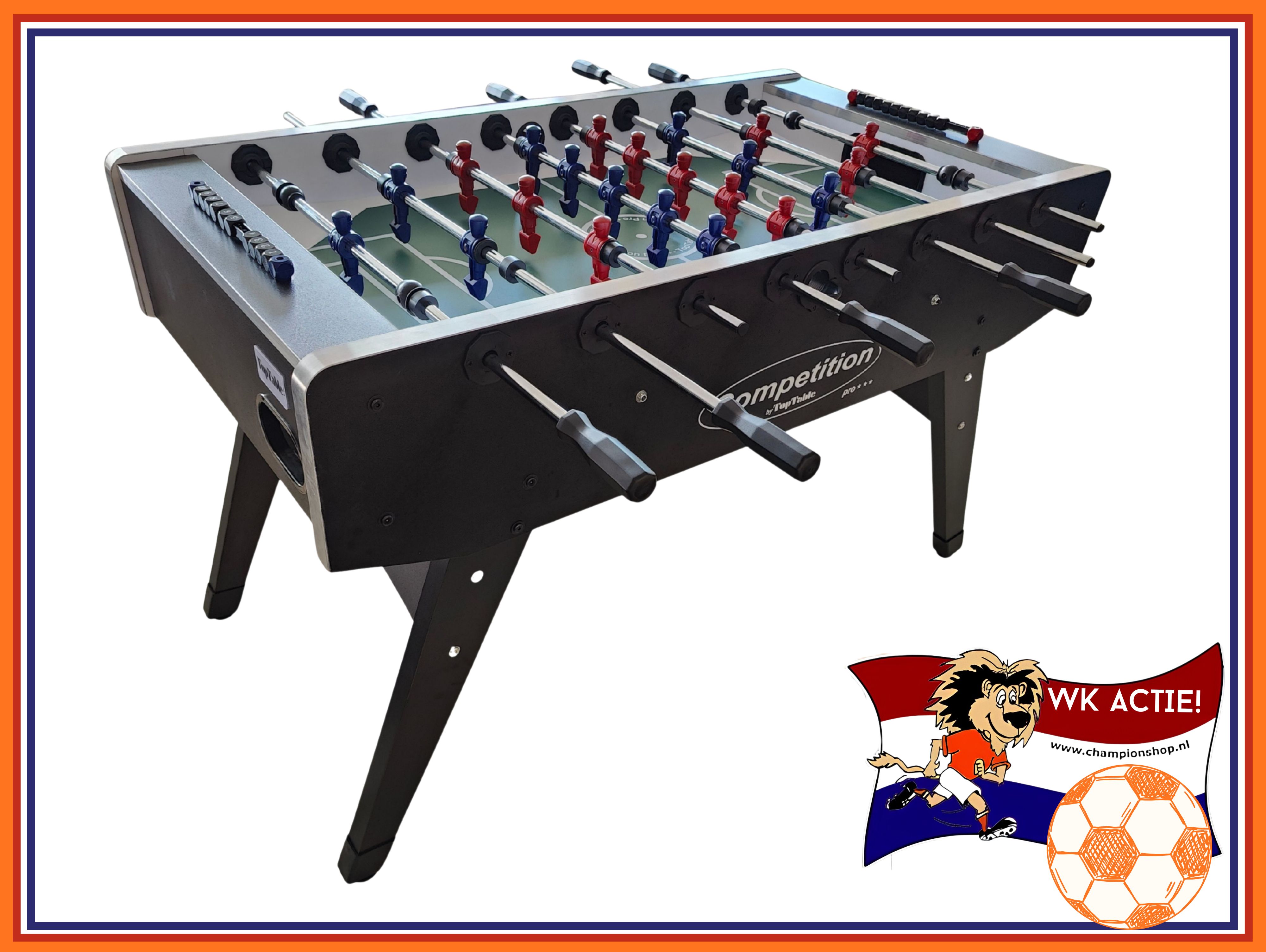 VC0215: WK ACTIE: Voetbaltafel TopTable Official Competition Pro ***  Formica/Metal Line, Molded players  #1