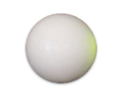 tafelvoetbal bal wit z/profiel 34mm 16gram