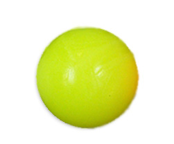 VC0502: tafelvoetbal bal neon geel z/profiel 34mm 16gram